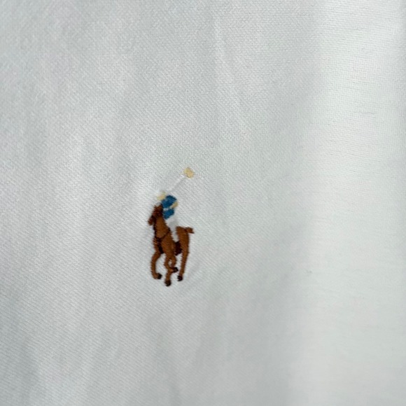 Ralph Lauren Men's White Cotton Button Down Shirt in Size S - Picture 8 of 12